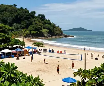 Descubra o Complexo Pé N'Areia: Esportes e Lazer em Bertioga