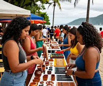 Explore as Feiras de Artesanato em Bertioga - SP