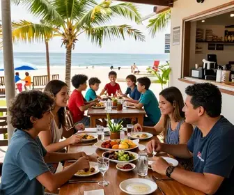 Os Melhores Restaurantes para Famílias em Bertioga